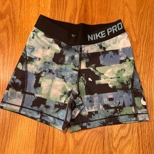 Youth Nike Pro Spandex Shorts